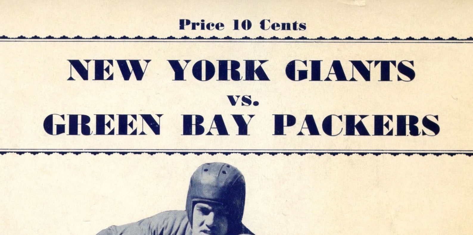 1940 NEW YORK GIANTS Print Vintage Football Decor Football Etsy
