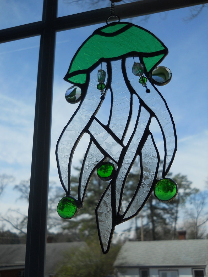Jellyfish Stained Glass Pattern
