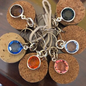 Wine Glass markers/ Wine Charms/ Wine Gifts/ wine corks/ wine drinking