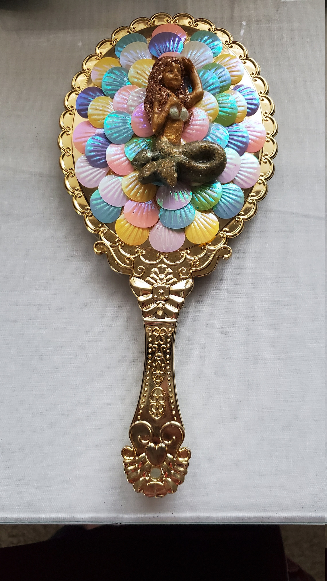 mermaid hand mirror mermaid hand mirror
