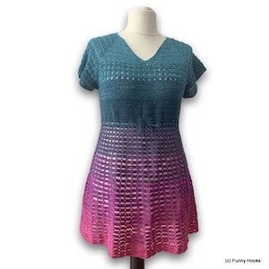 Tunika Ananda - digital crochet pattern in German and English