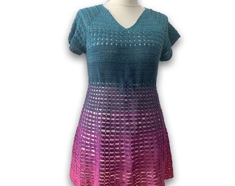 Tunika Ananda - digital crochet pattern in German and English