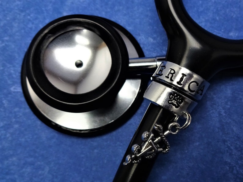 Vet Tech Stethoscope ID Tag Stethoscope Name Tag Vet Tech Etsy