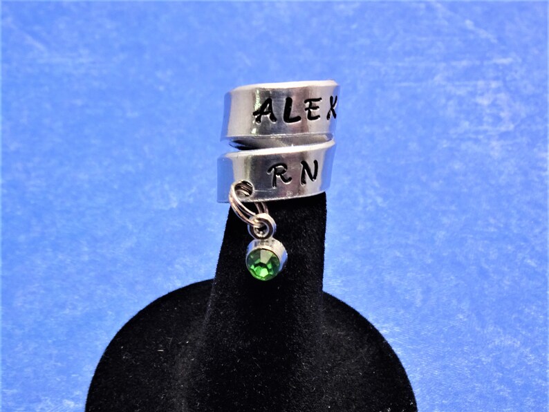 August Birthday Gift Medical Accessory RN Appreciation Medical Gift Stethoscope Charm August Birthstone Charm
