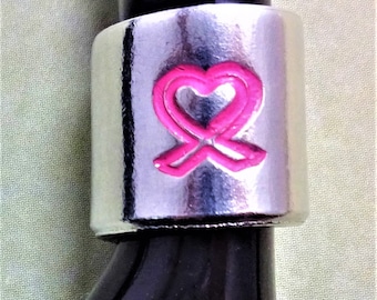 Stethoscope Charm*** Stethoscope Cuff*** Breast Cancer Awareness*** Awareness Ribbon*** Nurse Gift*** Stethoscope Accessory