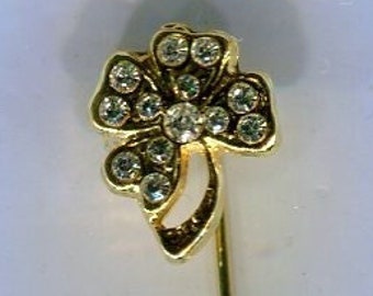 filigraan middeleeuwse renaissance strass hoed naald broche gouden bloem lengte 58 mm