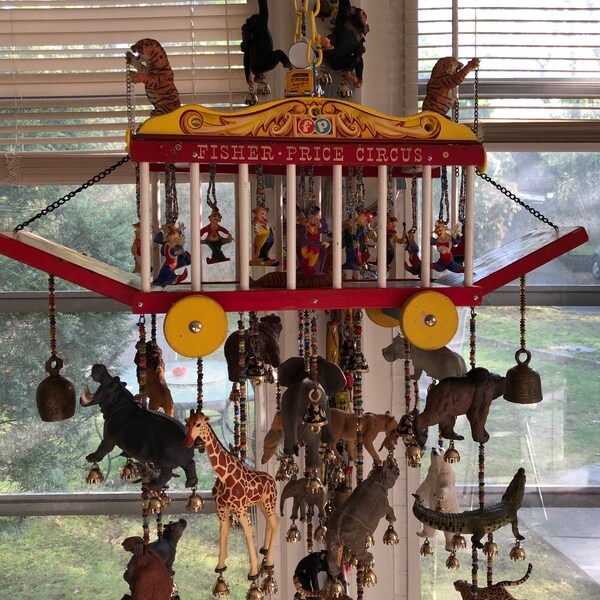 Circus Mobile Etsy
