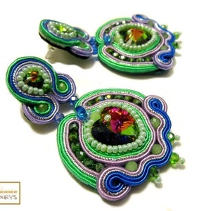 earrings SEAWEED