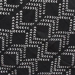 Eyecatching Mudcloth, Handmade African Fabric, Boho Throw