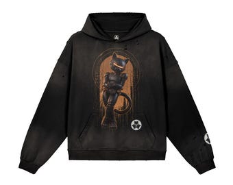 Outer Alley SEPT 1/1 Hoodie - One & Done CyberCat