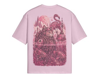 Mecha Cat Flamingo Pink