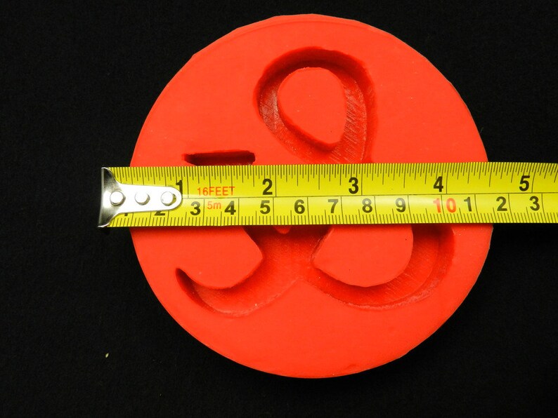 Silikonformen A-Z & 0-9 Backset - Buchstaben & Zahlen Formen Mit Holzhammer & Pipetten