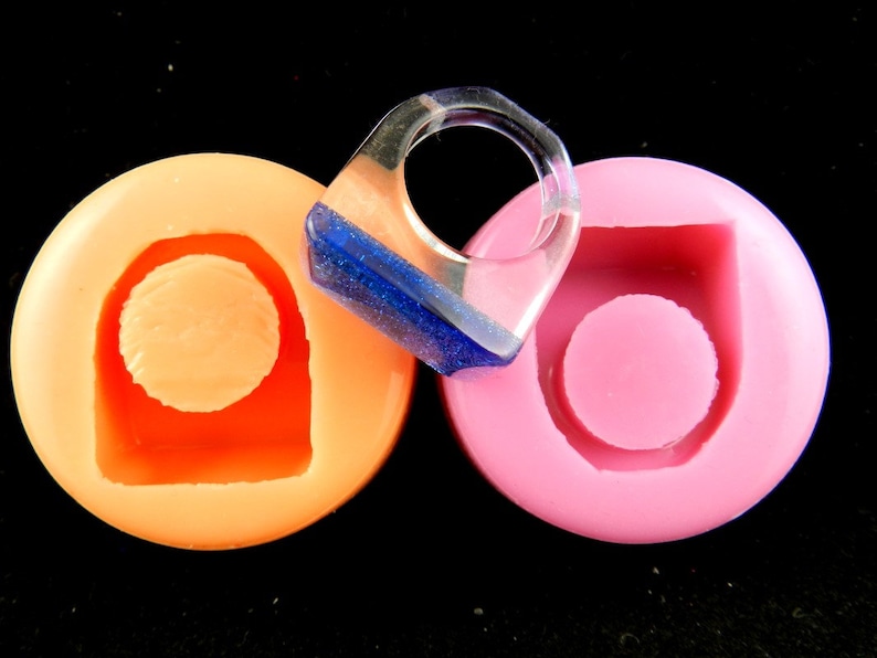 Silicone shape ring 17.5 mm resin mold silicone molds for jewelry made from resin finger ring jewelry mold casting mold for jewelry made of resin