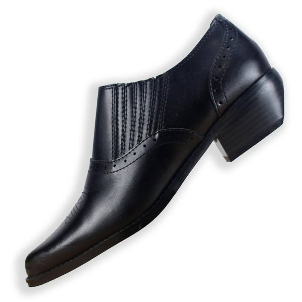 Slip On Booties - Dingo Black Boots - Ankle Boot - 8M