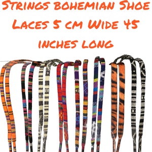 Bohemian Shoelaces - Infuse Your Shoes with Boho Style and Color!