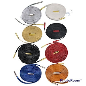 Peremium Leather Strings Shoe Laces Pick your color!