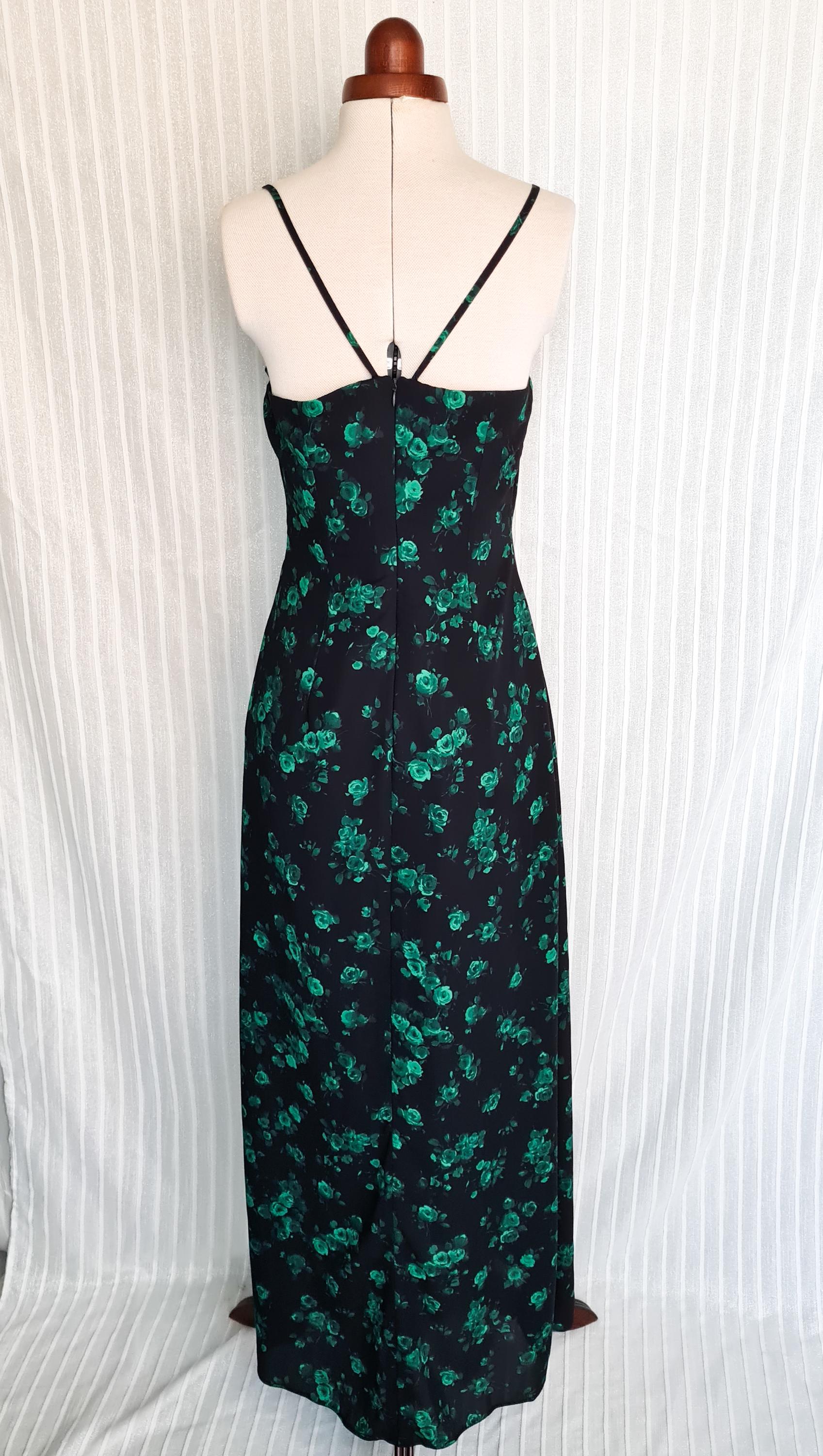 black prom dresses amazon Floral Wedding Guest Dress: Betsy & Adam A27102 Black/Red / 0