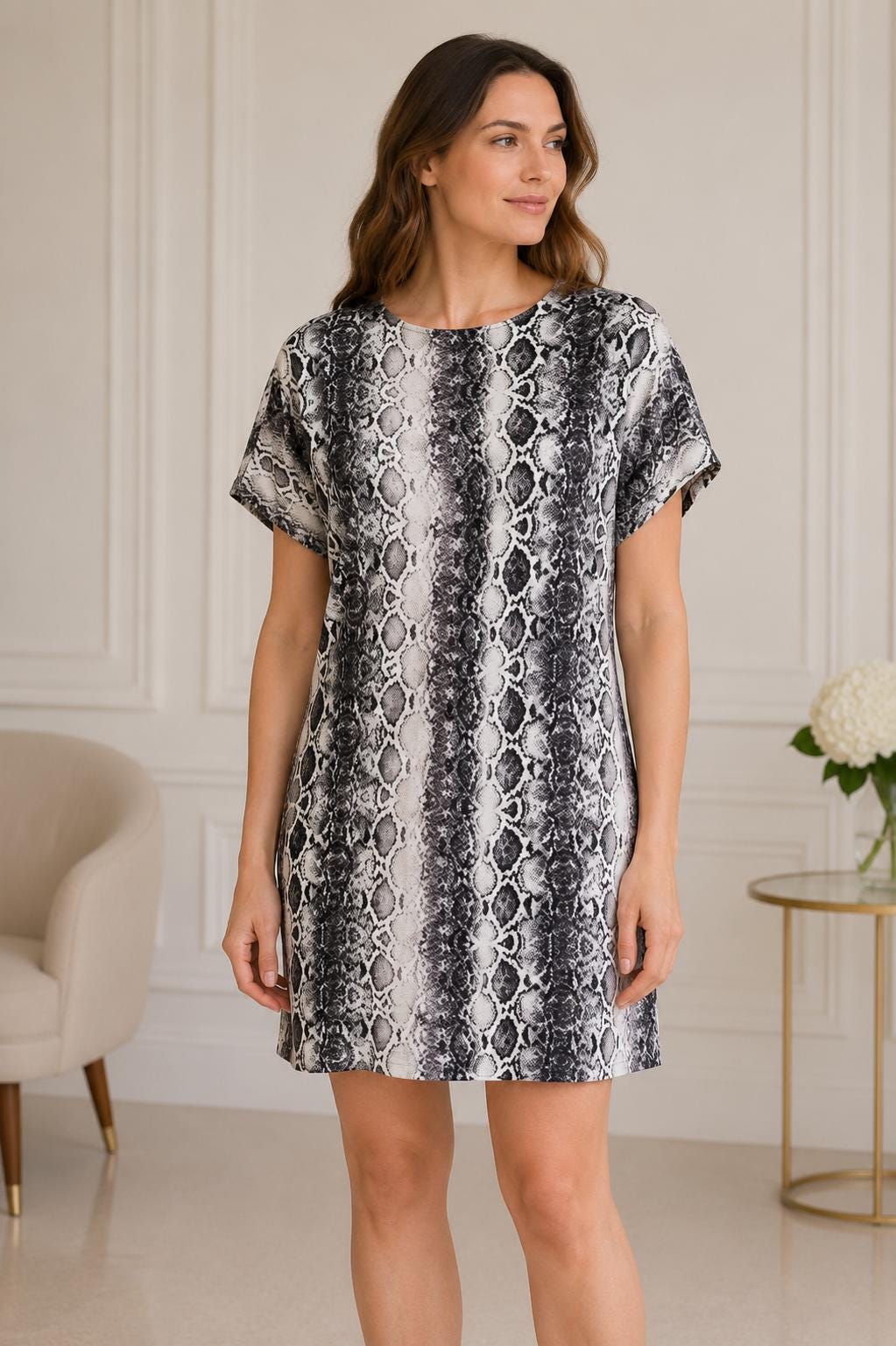 grey snake print dress Summer Short Dress, Short Dress, Short Black Dress, Animal Print Dress, Casual Summer Dress, Boho Style Dress, Kimono Topshop