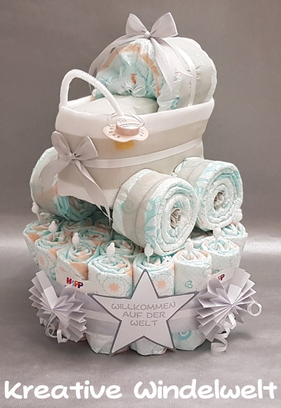 stroller diaper cake