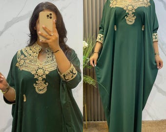 Moroccan Kaftan, African Kaftan, Arabic Abaya , Dubai dress, Kaftan Luxury, Djellaba, Jebba, Gandoura