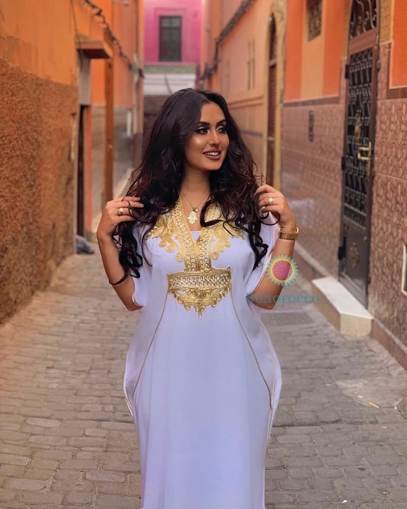 Muslim Women Long Sleeve Maxi Shirt Dress Abaya Kaftan Dress Arab Turkey  Gown | eBay