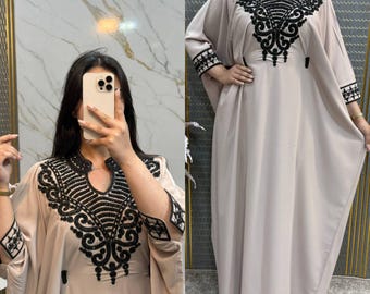 Moroccan Kaftan, African Kaftan, Arabic Abaya , Dubai dress, Kaftan Luxury, Djellaba, Jebba, Gandoura