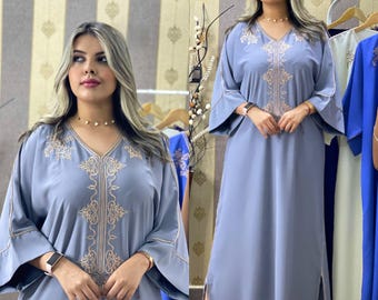 Moroccan Kaftan, African Kaftan, Arabic Abaya , Dubai dress, Kaftan Luxury, Djellaba, Jebba, Gandoura