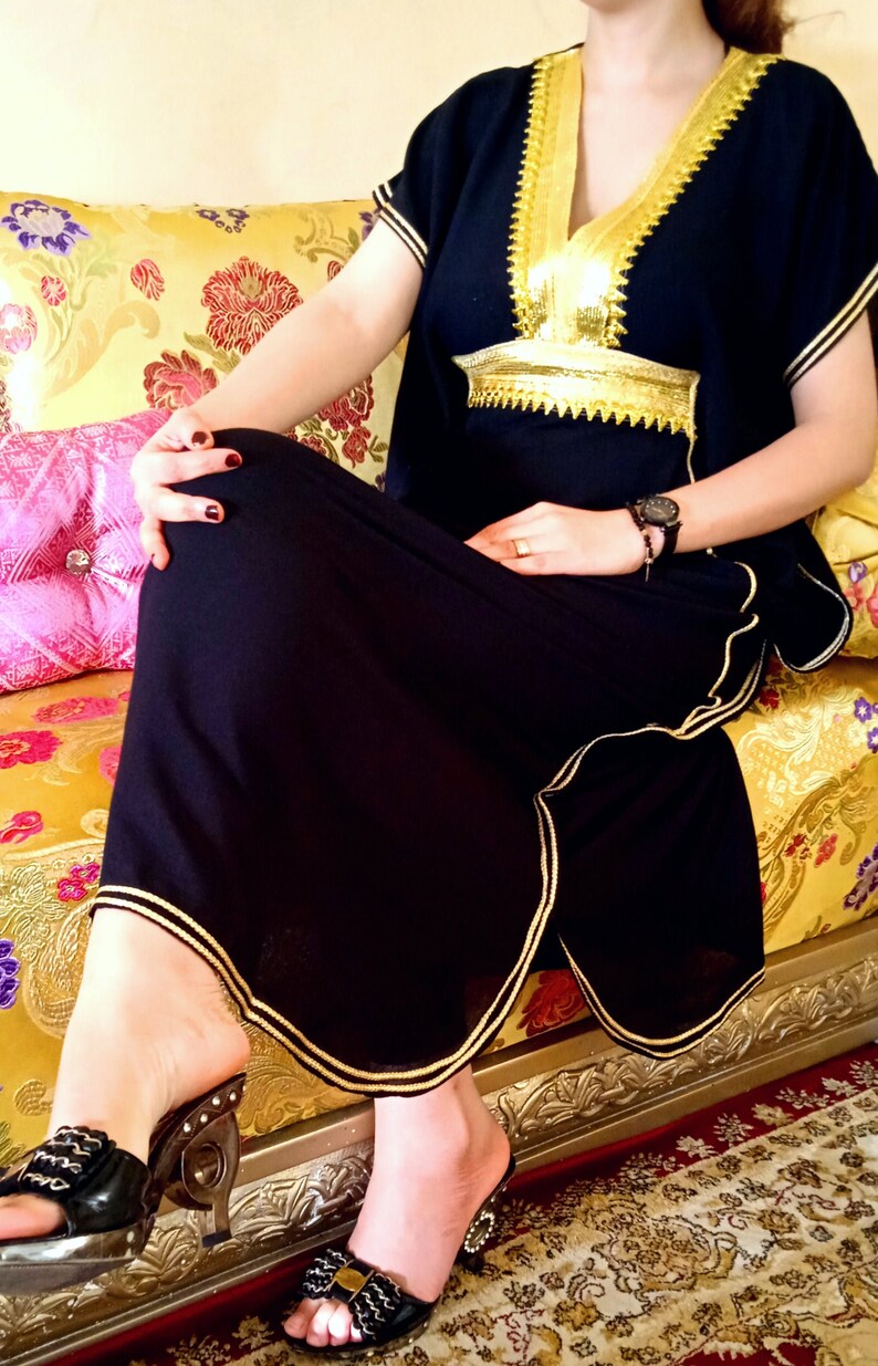 African Kaftan Dubai Dress autumn dress One Size Djellaba Arabian Abaya Moroccan Kaftan