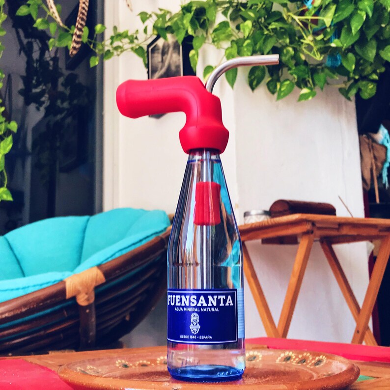 Silicone Beer Bottle Funnel The Original Knockout Etsy