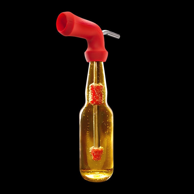 Silicone Beer Bottle Funnel The Original Knockout Etsy