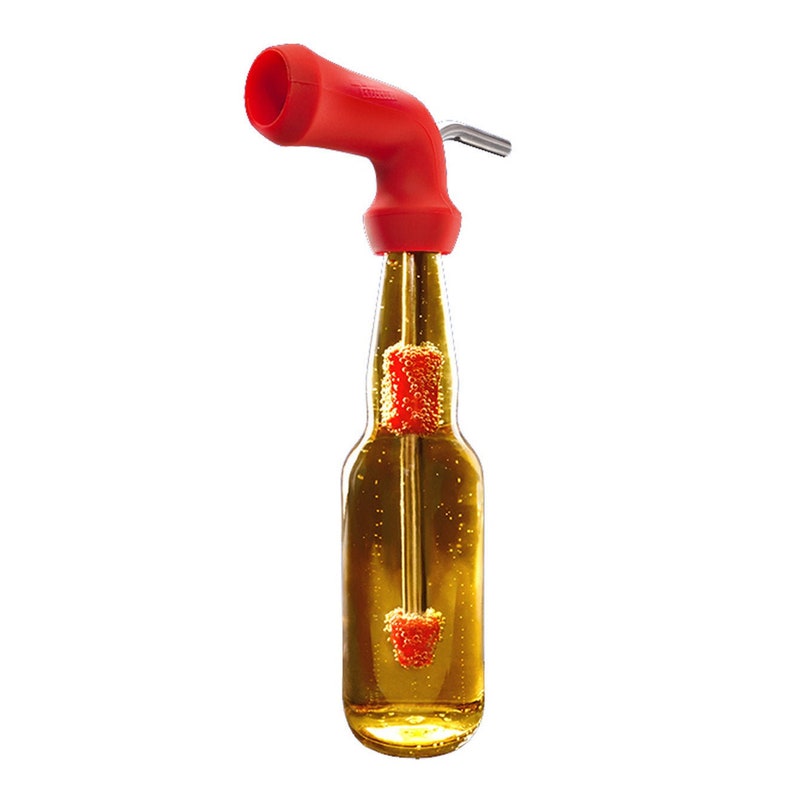 Silicone Beer Bottle Funnel The Original Knockout Etsy