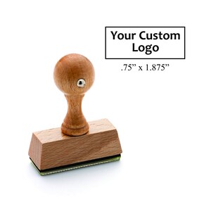 Medium Rectangular Logo Stamp