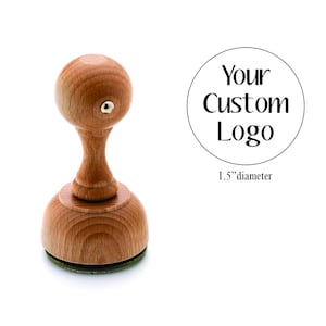 Medium Round Logo Stamp