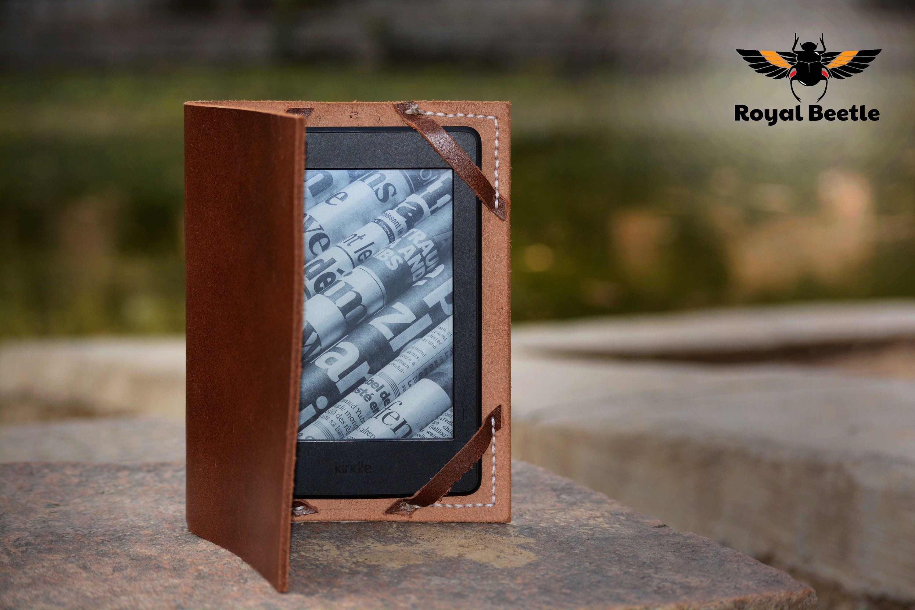 Handmade Leather kindle paperwhite case 10th gen Kindle Etsy