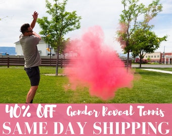 TENNIS BALL | Gender Reveal Ideas Tennis Reveal | Powder Tennis Ball | Gender Reveal Tennis