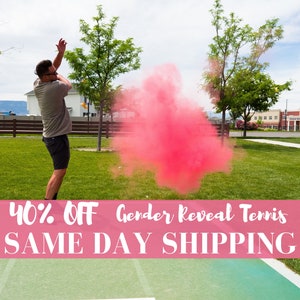 TENNISBALL | Gender Reveal Ideen Tennis Reveal | Powder Tennisball | Gender Reveal Tennis