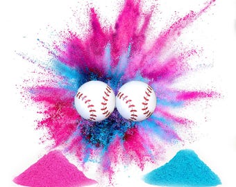 Gender Reveal Baseball, Authentic Holi Powder Filled