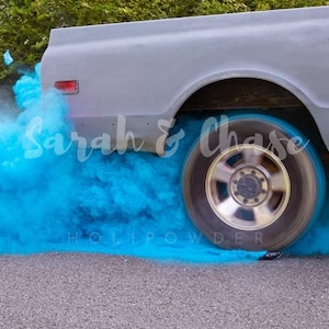 1LB und 3LB Premium Burnout Gender Reveal Einfache schwarze Reifenpackung in Pink, Blau, Orange, Grün, Gelb, Weiß für Auto-LKW oder Motorrad-Burnouts