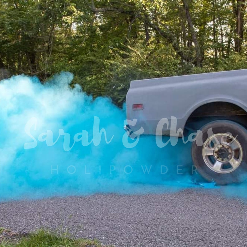 3LB Premium Burnout Gender Reveal Simple Black Tire Pack in Etsy