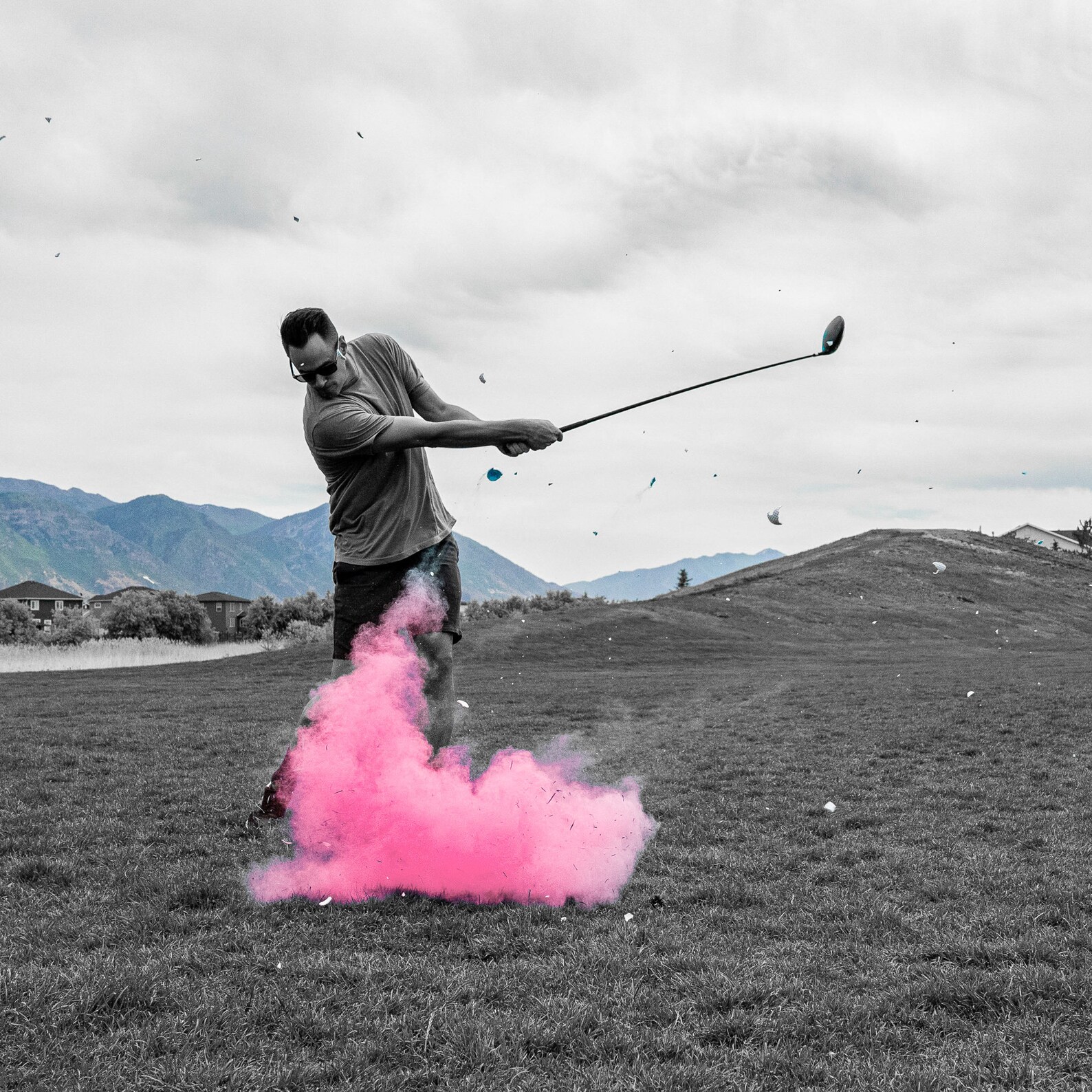 Gender Reveal Golf Ball Gender Reveal Golf Balls With Tee Etsy