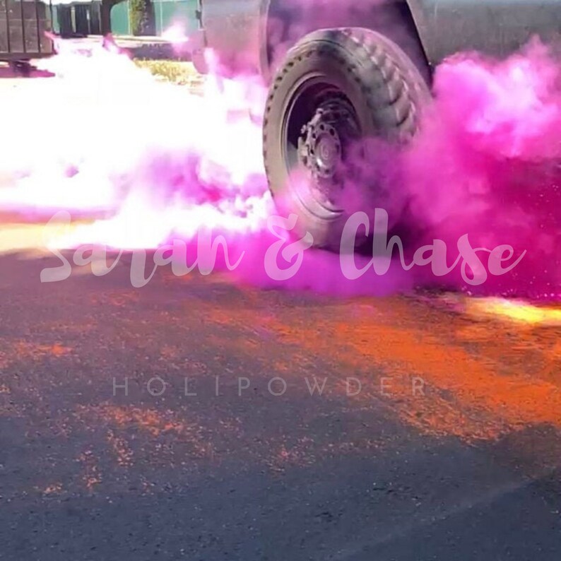 3LB Premium Burnout Gender Reveal Simple Black Tire Pack in Etsy