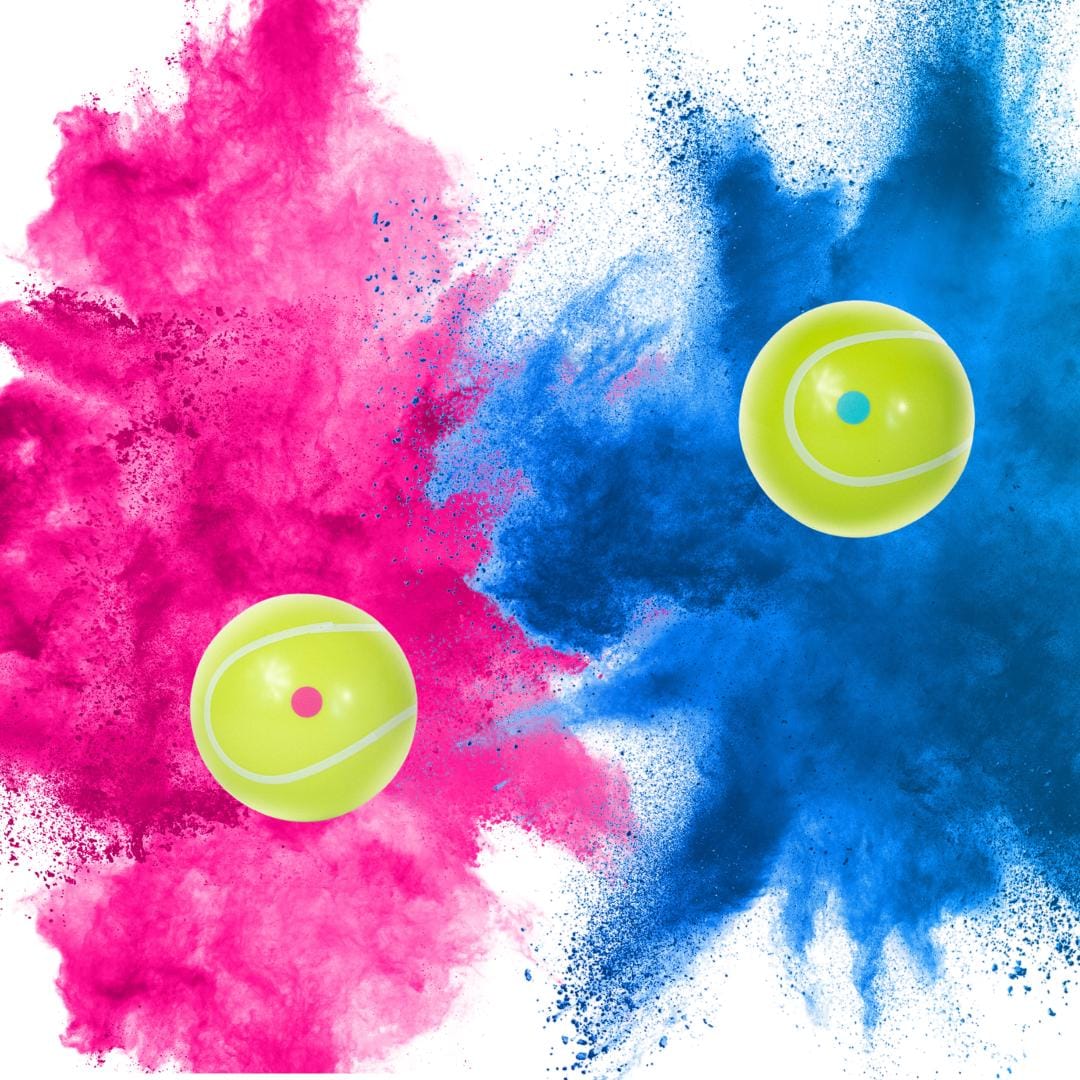 TENNIS BALL | Gender Reveal Ideas Tennis Reveal | Pregnancy Announcement Powder Tennis Ball