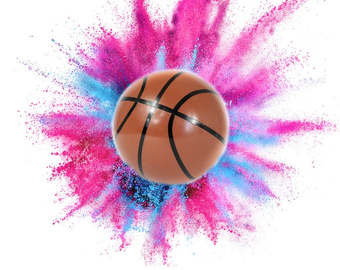 Powder VOLLEYBALL Gender Reveal Volleyball exploding - Etsy