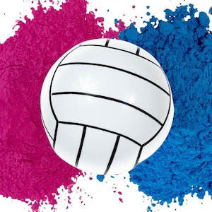 Extra Large Gender Reveal Volleyball | Powder Filled for BIGGEST Effect | SALE