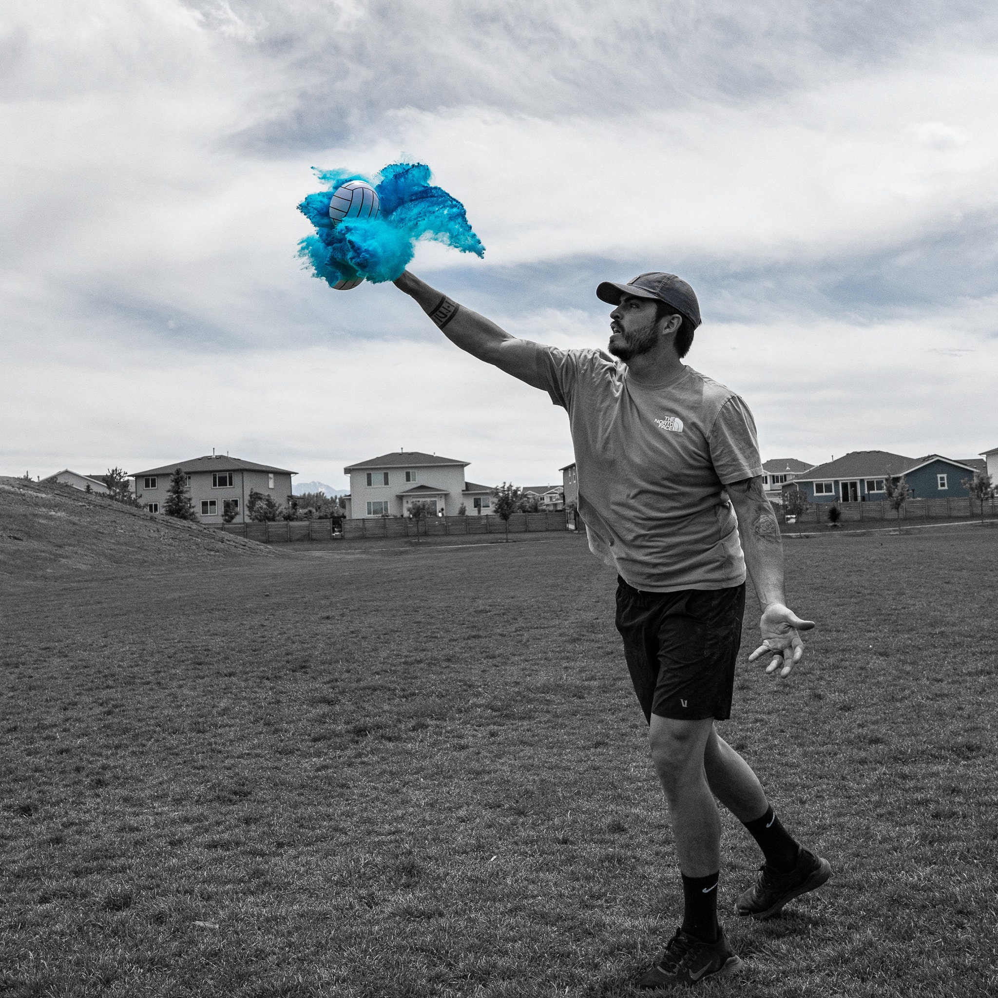 Exploding Volleyballs Powder Filled Volleyball Gender Reveal | Exploding Color - Etsy