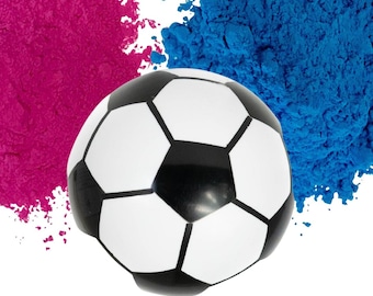 Soccer Ball Gender Reveal Soccer KIT | Gender Reveal Sport Ideas | Largest Soccer Ball on Etsy