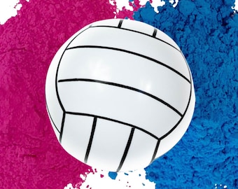 VOLLEYBALL | Gender Reveal Volleyball | Powder Filled Volleyball | Red Orange Yellow Green Blue Purple Pink