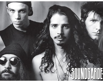 SOUNDGARDEN LOUDER THAN LOVE 24x36 POSTER ROCK BAND MUSIC CHRIS CORNELL GRUNGE!!