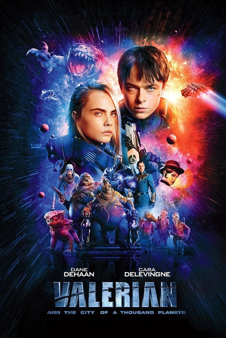 Valerian 11x17 Promo Movie POSTER