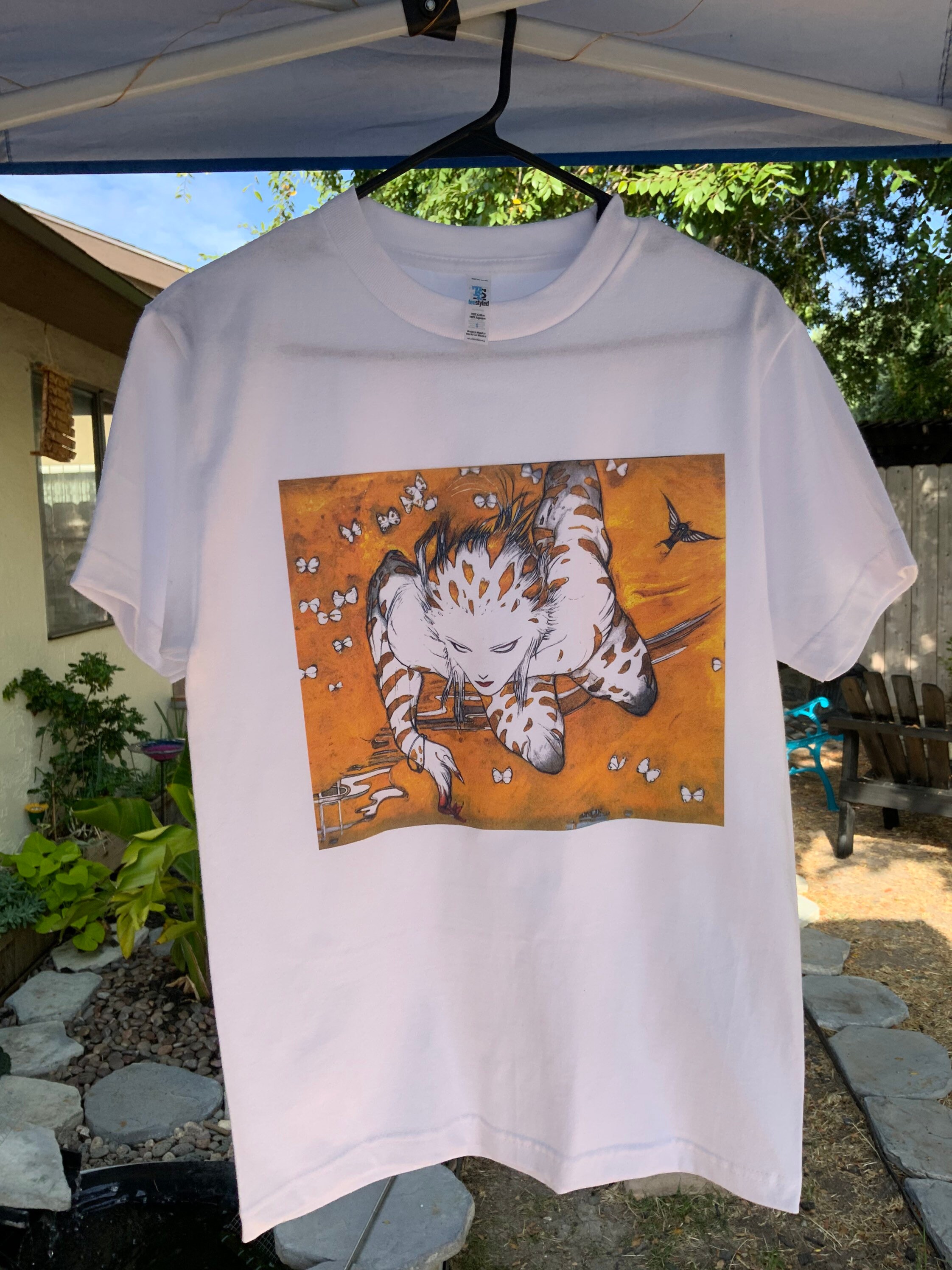 Yoshitaka Amano graphic Tshirt